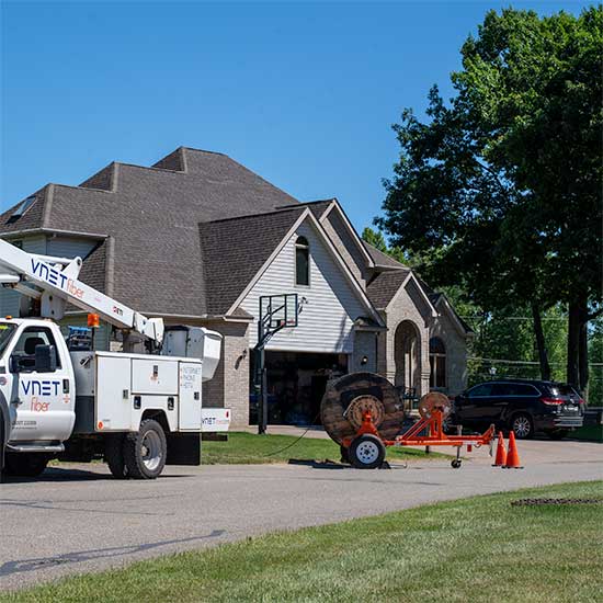 conduit fiber installation